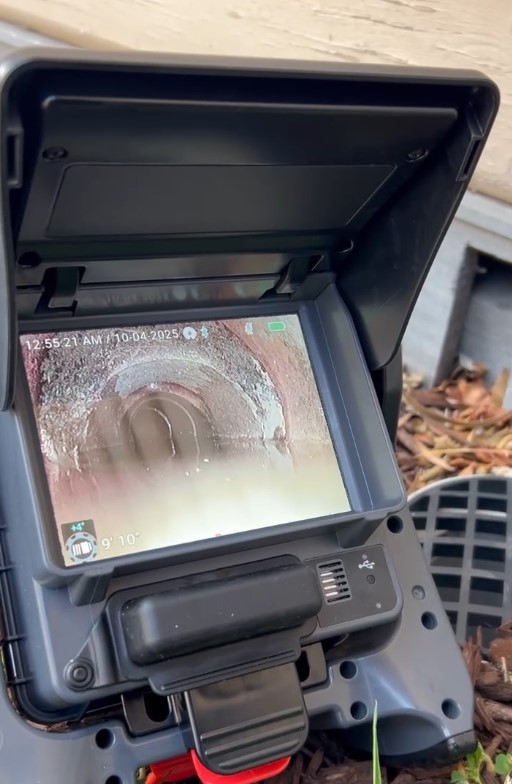 CCTV drain inspection