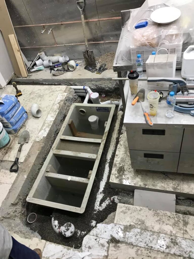 grease trap for restaurant