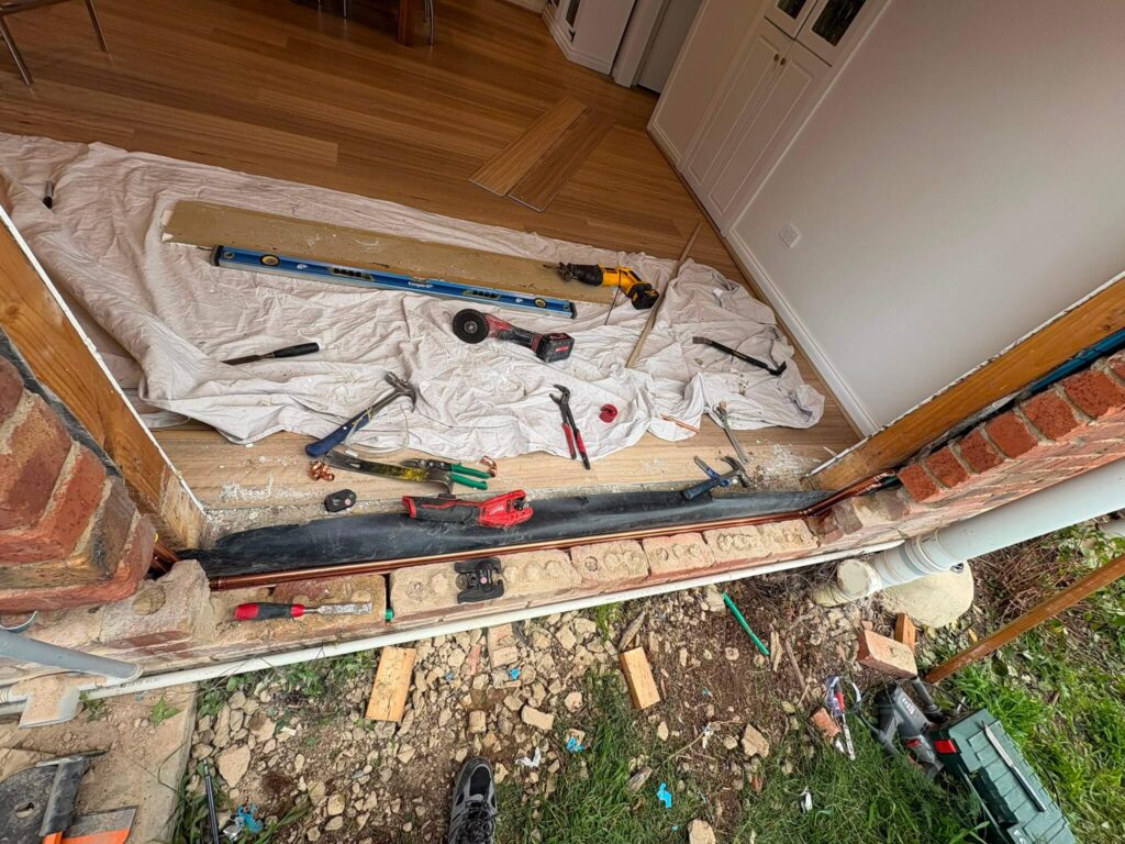 pipe relocation