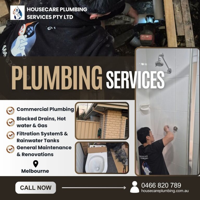 Home HOUSECARE PLUMBING SERVICES